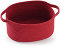 Happyiren Cute Burgundy Woven Gift Basket – Empty Burr Baskets for Seasonal by Unknown