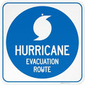 Hurricane Evacuation Route Sign, by SigoSigns
