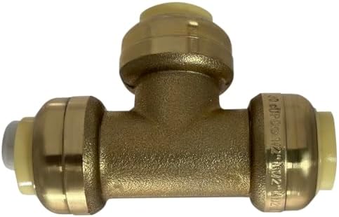 XFITTING Push Fit 1/2 Inch x 1/2 Inch 1/2 Inch Push Fit Tee, 2 Pieces - Image 5