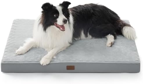 Bedsure ComfyFleece XL Dog Bed for Crate with Washable Cover, 41x27 by BEDSURE