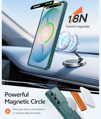 FNTCASE for Samsung Galaxy S26 Plus Case, Fit for Magsafe, Screen Protector - Image 3