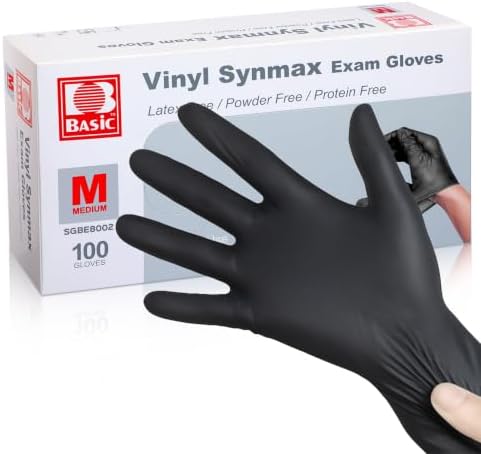 Disposable Medical Vinyl Exam Gloves Industrial Gloves - Latex-Free & Powder-Free by OHTRENDY
