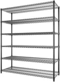 Garvee 6-Tier Wire Shelving 3840LBS Heavy Duty Storage Shelves Garage Rack by Garvee