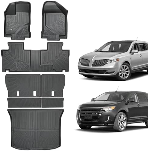 Floor Mats for Ford Edge 2007-2014 & Lincoln MKX 2007-2015 by Vehiwell