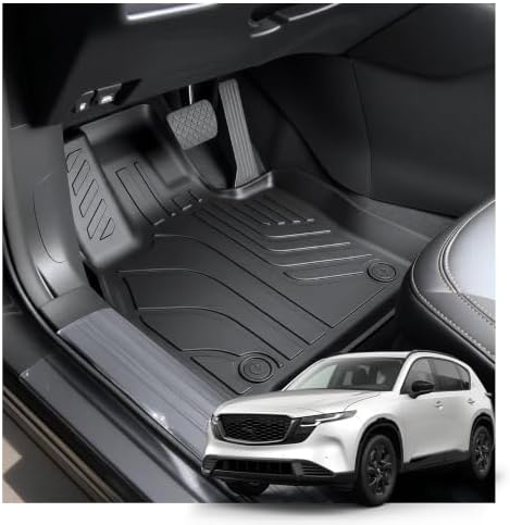 Floor Mats & Cargo Liners Replacement for Mazda CX-5 (2017-2026 cx-5, Trunk Liner) (2026 cx-5, Foot Mat Set) by Unknown
