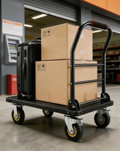 Garvee 1800LBS Platform Truck Cart, 36 "x24 Flatbed Cart - Image 5