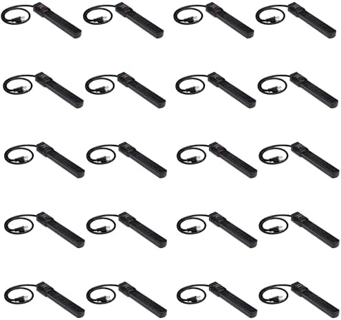 Amazon Basics 6-Outlet Surge Protector Power Strip with 200J Protection, Circuit Breaker, 2ft Extension Cord, Black, 20-Pack by AmazonBasics