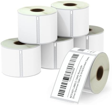 BETCKEY Replace for DYMO 30256 (2-5/16" x 4") Large Shipping Label[6 Roll] by BETCKEY