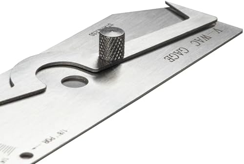 HFS(R) V-WAC Single Dial Gage WAC Measurement Device Inch Stainless Steel Measuring Instrument Industrial Anti-Rust Gauge - Image 3