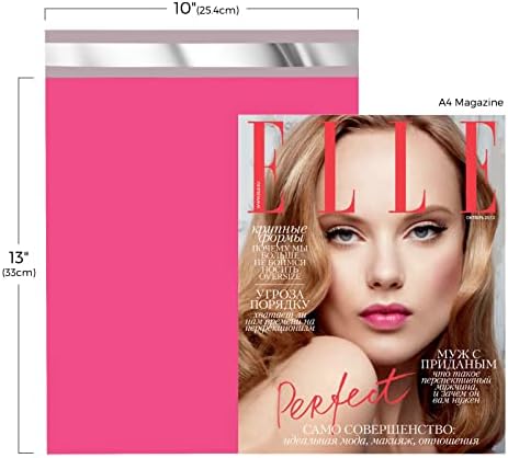 Fuxury Poly Mailers 10X13" 1000 Pack,Shipping Bags For Clothing,Hot Pink - Image 2