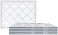 Amazon Basics 20x25x1 Air Filter 6-Pack, MERV 11 AC Furnace Filters, Dust, Pet, Allergen Control , Electrostatic, Removes Lint (Actual Size: 19.75" x 24.75" x 0.75") by AmazonBasics