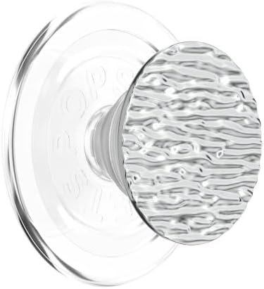 PopSockets Phone Grip for MagSafe, Magnetic Holder- Morgana Chrome - Image 4