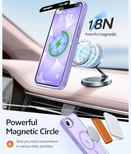 FNTCASE for iPhone 17e/ iPhone 16e Case, Fit for Magsafe, Screen Protector - Image 3