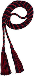 Tassel Depot Graduation Honor Cord - Navy/Red - Every School Color Available - Made In Usa by TasselDepot