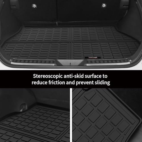 Custom for 2021-2025 Toyota Venza Cargo Mats Trunk Liner All Weather TPE Protection Mat Accessories (for 2021-2025 Toyota Venza) - Image 3
