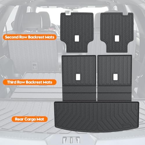 KUST Trunk Cargo Mat for Ford Explorer 2020-2026 Accessories (6 Seats Only) - Image 3