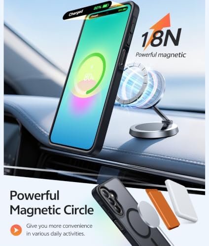 FNTCASE for Galaxy A27 5G Phone Case, Fit for Magsafe, Screen Protector - Image 3
