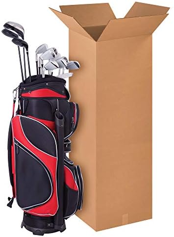 BOX USA 10 x 10 x 48 Corrugated Cardboard Boxes, Tall 10"L x 10"W x 48"H, Pack of 20 | Shipping, Packaging, Moving, Storage Box for Home or Business, Strong Wholesale Bulk Boxes - Image 4