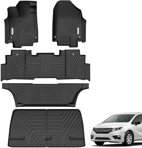 YITAMOTOR Floor & Cargo Mats Fit Honda Odyssey 2018-2026 Mini Passenger Van by YITAMOTOR