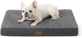 Bedsure Washable Dog Bed Medium Size Dog with Comfy Sherpa, 30IN Dark Grey by Unknown
