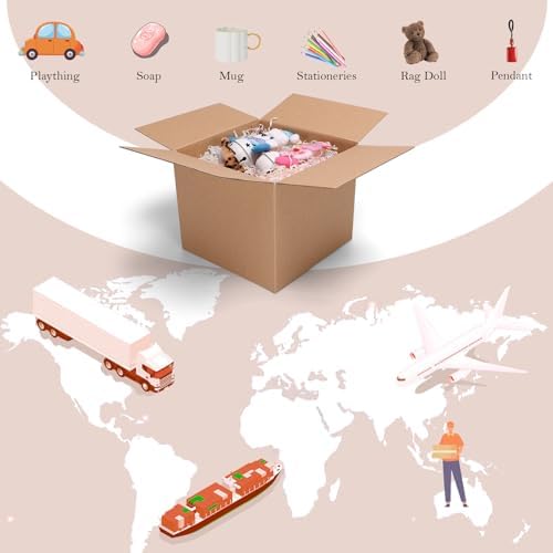 EdenseeLake 40 Pack 7x6x5 inches Shipping Boxes Small Cardboard Boxes for Packing, Moving, Mailing, Brown - Image 4