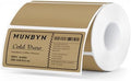 MUNBYN 4x2 Thermal Labels, 500 Sheets/1 Roll, Brown by MUNBYN