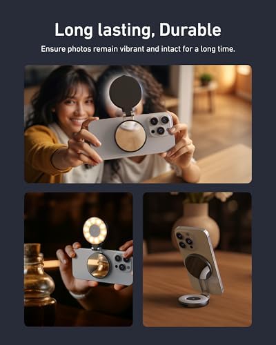 TELESIN C03 Strong Magnetic Phone Selfie Light for iPhone Magsafe - Image 4
