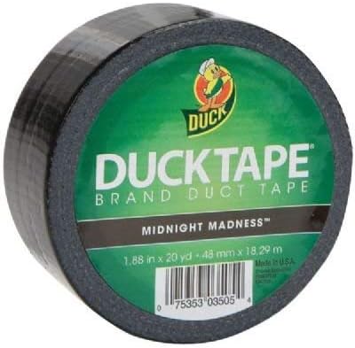 6 Pack Midnight Madness Tape (Roll) (Product Catalog: "Adhesives, Fasteners & Finishing Sprays") by DuckBrand