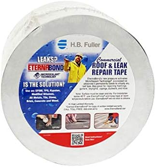 EternaBond RoofSeal Gray 6" x50' MicroSealant UV Stable RV Roof Seal Repair Tape | 35 mil Total Thickness - EB-RG060-50R - One-Step Durable, Waterproof and Airtight Sealant - Image 2