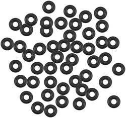 Nitrile Rubber O-Rings 5.84mm OD 2.24mm ID 1.8mm Width, Metric Sealing Gasket for Plumbing, Gas, Automotive and Faucet Repair, Pack of 50 by HUANLING