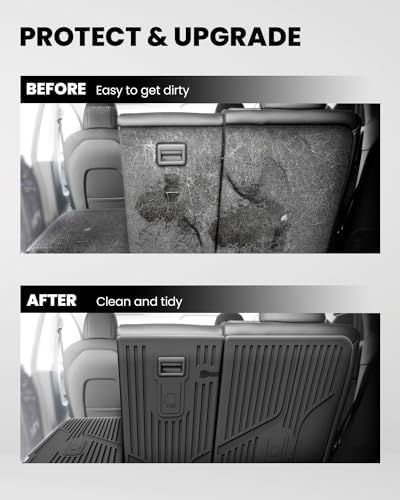 LASFIT Rear Seat Back Mats for Tesla Model Y 2025 2024 2023 2022 2021 2020 - Image 2
