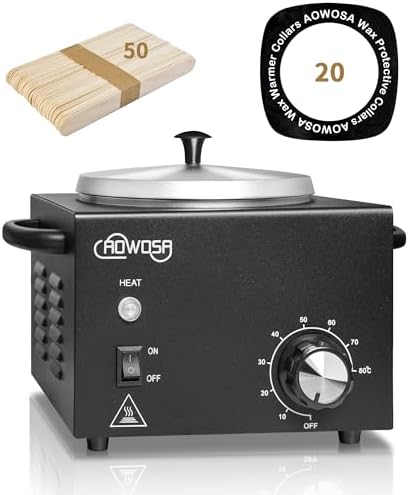 Professional Waxing Warmer Single Pot Wax Heater Machine for Hair Removal by AOWOSA