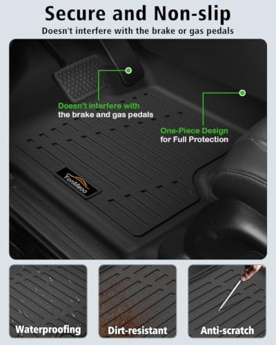 Floor Mats 2007-2013 for Chevy Silverado & GMC Sierra 1500 Crewcab - Image 7
