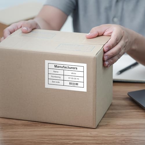 CLABEL 50x80mm (1.96"x3.14") Thermal Labels 1 Roll White Clothing Price - Image 5
