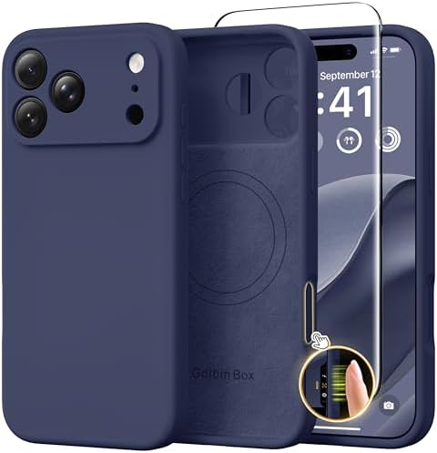 GolbinBox Magnetic for iPhone 18 Pro Max Case/17 Pro Max Case Purplish Blue by GolbinBox