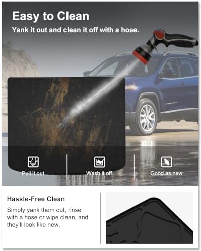 Kiwi Master Floor Mats & Cargo Mat for 2014-2023 Jeep Cherokee - Image 7