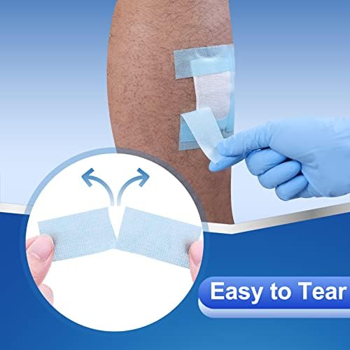 Niceful Silicone Medical Tape, Strong Hold, for Fragile Skin, 1"x4Yd 4 Roll - Image 5
