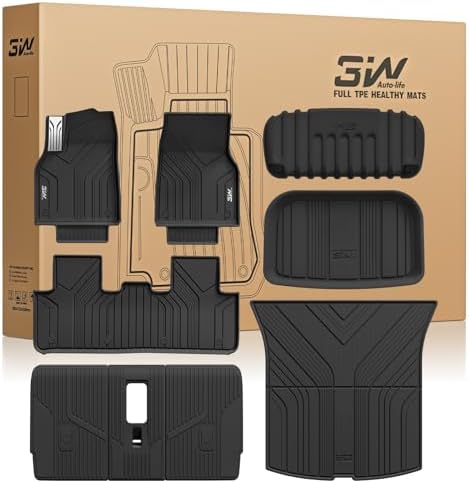 3W Floor Mats for Tesla New Model Y Juniper 2025 2026 Only for Standard by 3W