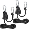 Ayaport Adjustable Rope Tie Down, 1/4" Grow Light Hanger, 2 Pack by Ayaport