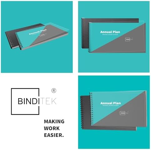 Binditek 100 Pack Binding Covers Set, 8.5x14 Inches, 8Mil PVC & 12Mil Poly - Image 6