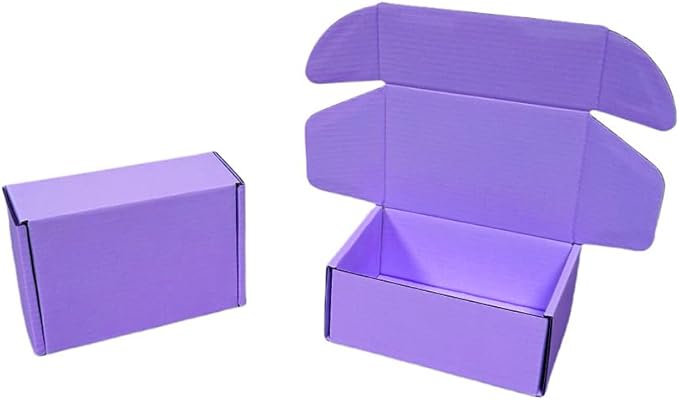 50 Pcs 4.3 x 3.1 x 2 inches Mini Size Corrugated Cardboard Gift Boxes - Image 6