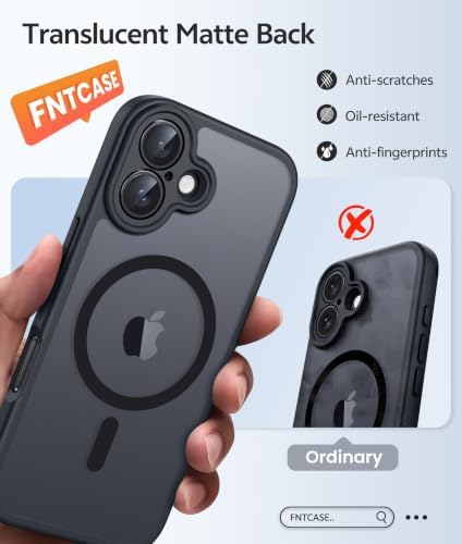 FNTCASE for iPhone 17 Case, Compatible with Magsafe, Glass Screen Protector - Image 6