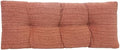 Klear Vu The Gripper Non-Slip Tufted Bench Cushion for Indoor Furniture, Assembled in USA, Entryway Storage, Bay Window, Corner Nook or Piano Seat, 35 Inches, Chenille Clay by KlearVUHomeTextiles
