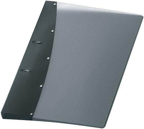 Veloflex 1141450 Diamond Ring Binder DIN 210 x 297 mm, Combi Mechanism Ring Binder A4 Black by VELOFLEX