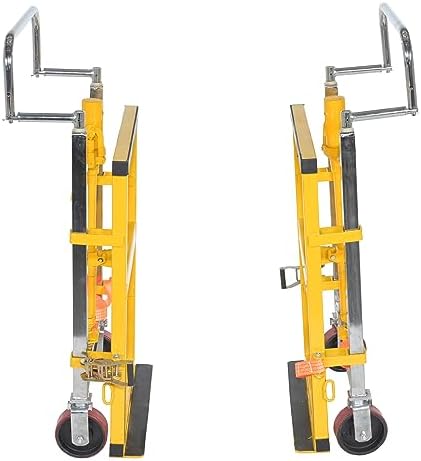 Vestil MFM-4000 Steel Machinery/Vending Machine Lifts 15 In. x 26-3/4 In. x 49-1/4 In. 4000 Lb. Capacity Yellow - Image 3