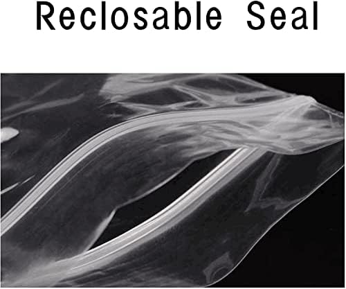 Clear Plastic Jewelery Bags 3" x 7" - 300 Pcs with Zipper and Hang Hole for Packaging Shipping & Incense - Image 7
