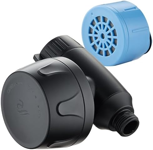 AquaCare Universal Premium American KDF Shower Filter w/Hygienic Cartridge by HotelSpa