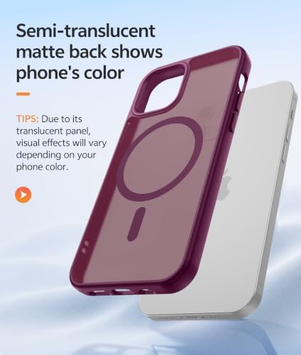 FNTCASE for iPhone 12 / 12 Pro Case, with Screen Protector, Fit for Magsafe - Image 5