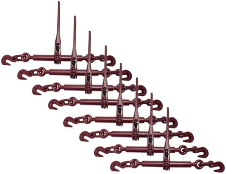 (8 Pack) Ratchet Load Lever Binder 5/16" 3/8" Chain Binders Tie Down Hauling by MyteeProducts