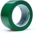 3M Vinyl Tape 471, Green, 48 in x 20 yd, 5.2 mil, Untrimmed by 3MIndustrial